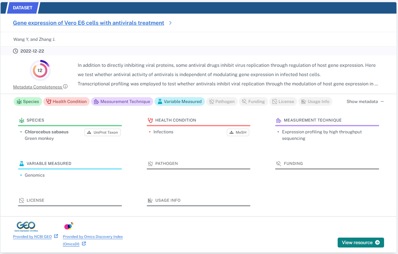 Part 2: Shared Metadata Practices in FAIRLYZ and NIAID Discovery Portal